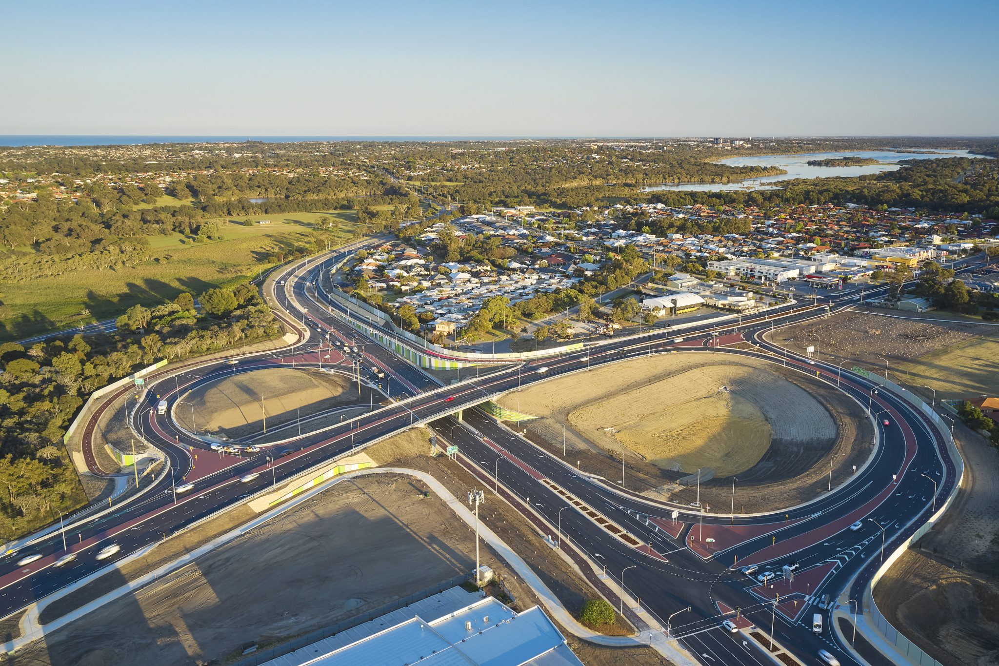 Wanneroo Road Ocean Reef Road Interchange Wanneroo Road and Ocean Reef Road 1